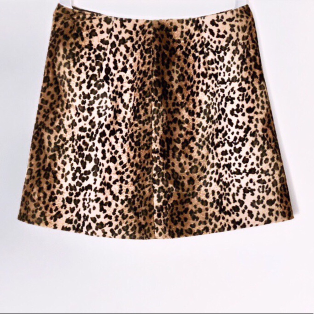 1990’s Hugo Boss Leopard Skirt